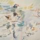 Berthe Morisot: Little girl feeding ducks, signed lithograph