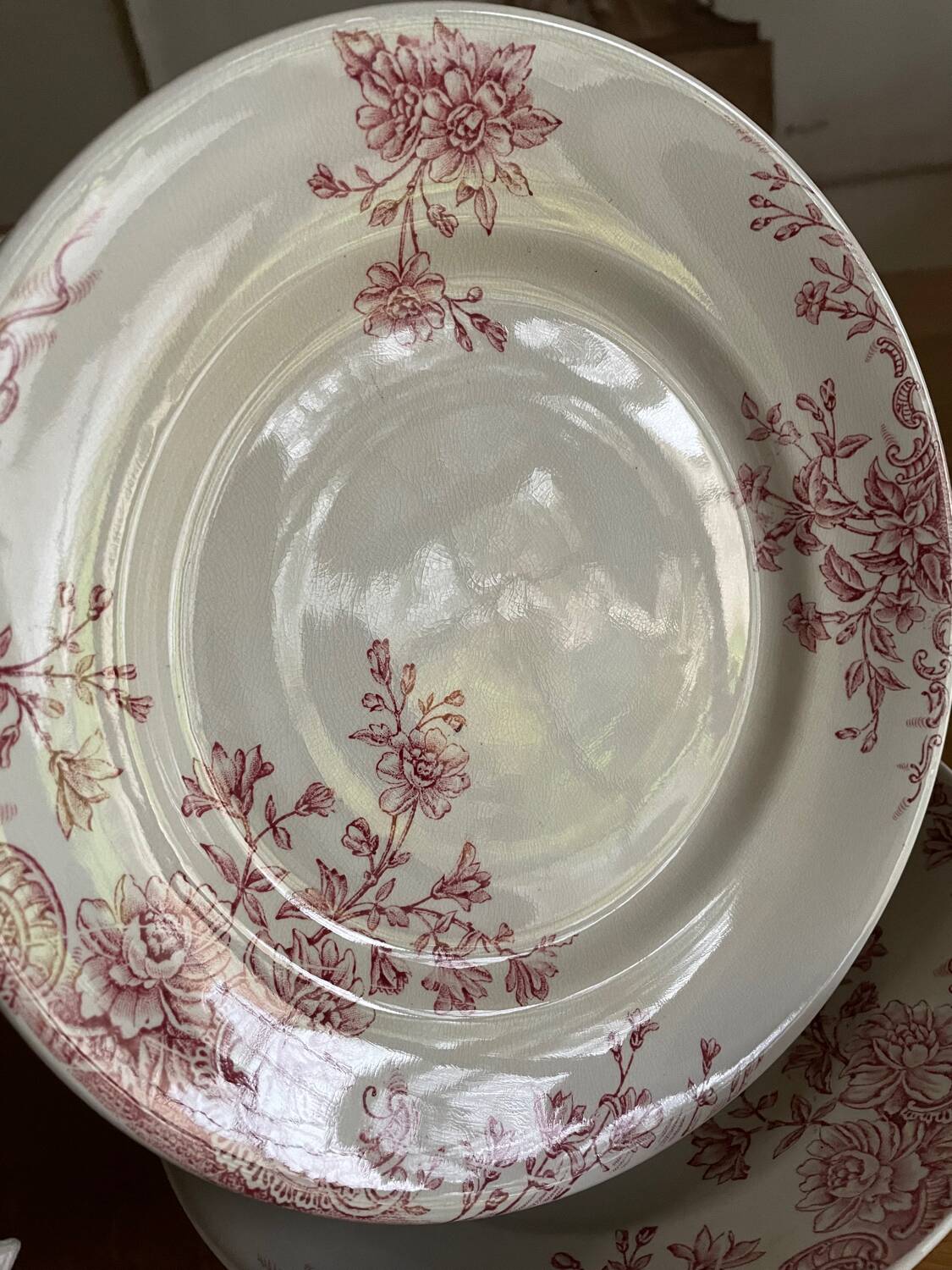 Set of two Terre de fer compote bowls, Althea model