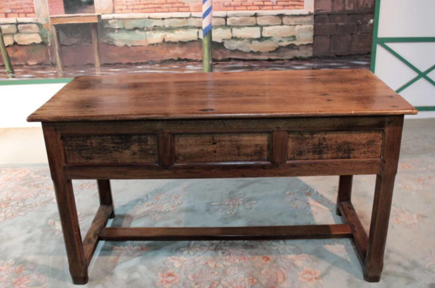 Desk in chestnut XIX