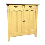 Yellow patinated parisian buffet