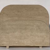 Travertin magazine rack