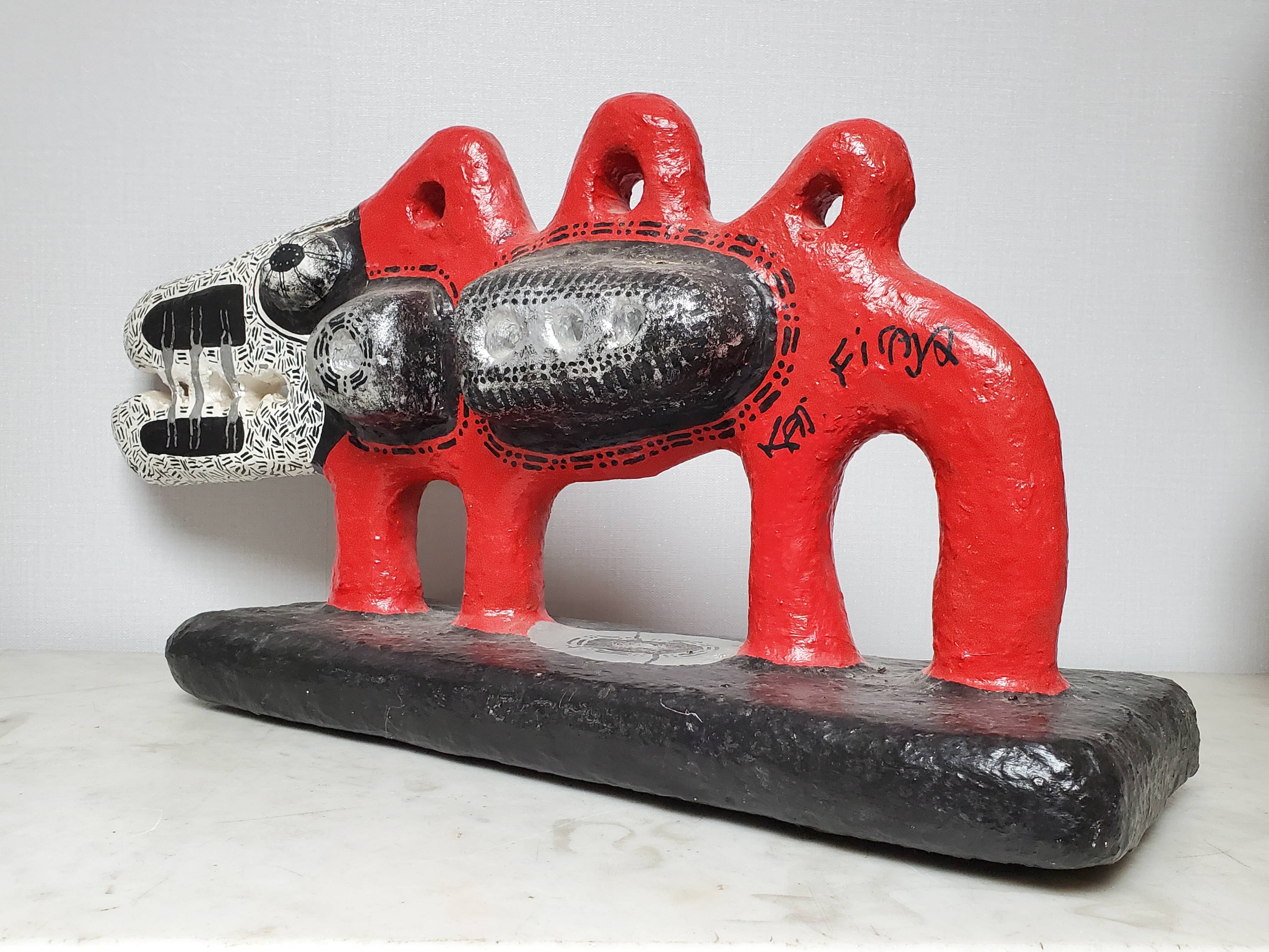 Sculpture papier maché - KAJ - FIKAJA (1959)