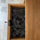 Nino desk in solid black wood