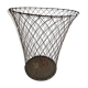 Brass wastepaper basket "Cricket"