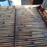 Vintage bamboo serving tray