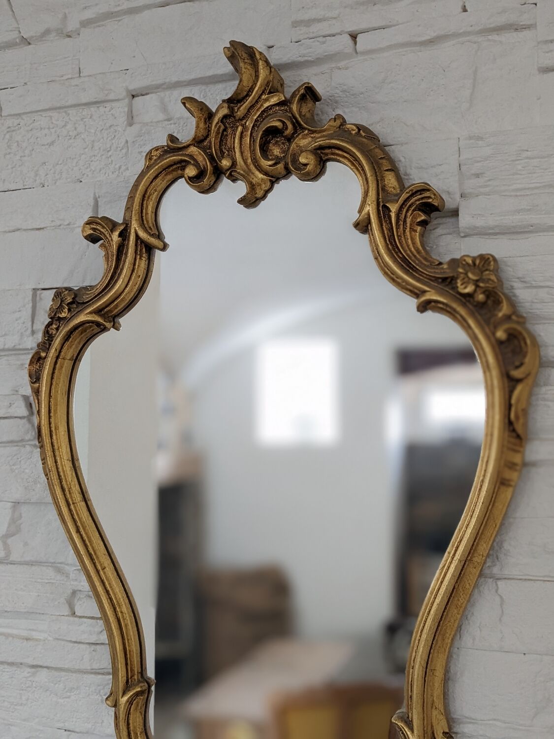 Baroque mirror regency louis XV style