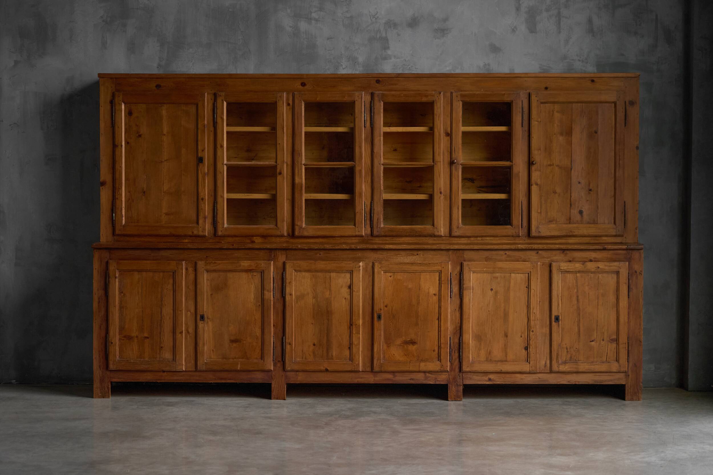 Rustic Art Populaire hutch, France, late 19th century