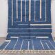 Tapis beni ourain sur mesure traditionnelle artisanale 150/250 cm