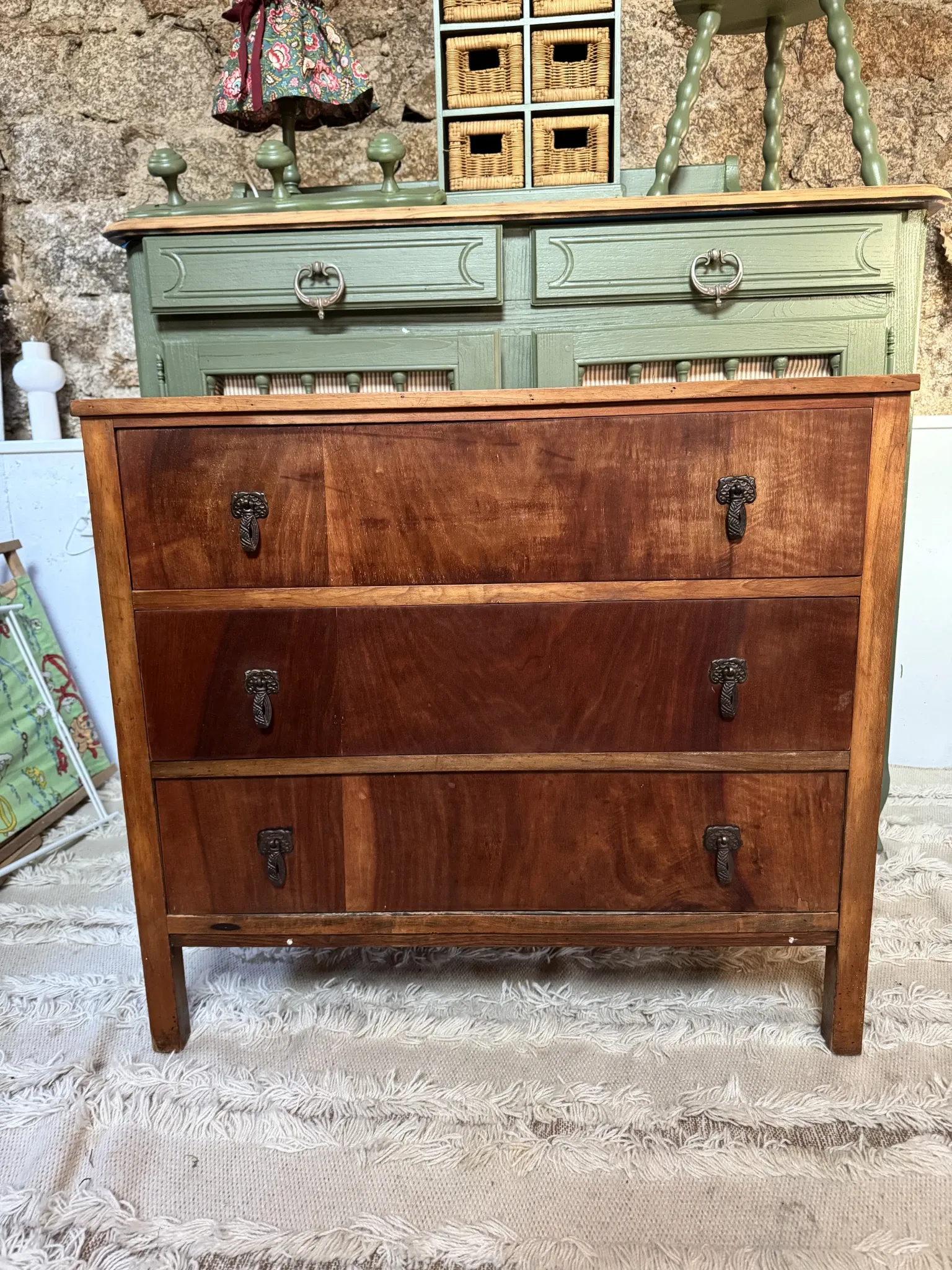 commode ancienne art deco