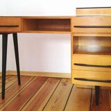 Desk by M. Pozar for Up Závody, Czechoslovakia, 1960s, Set of 2