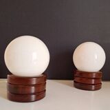 Pair of bedside lamps