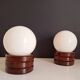 Pair of bedside lamps