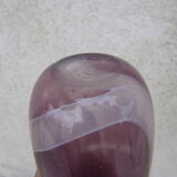 Vase artisanal en verre soufflé