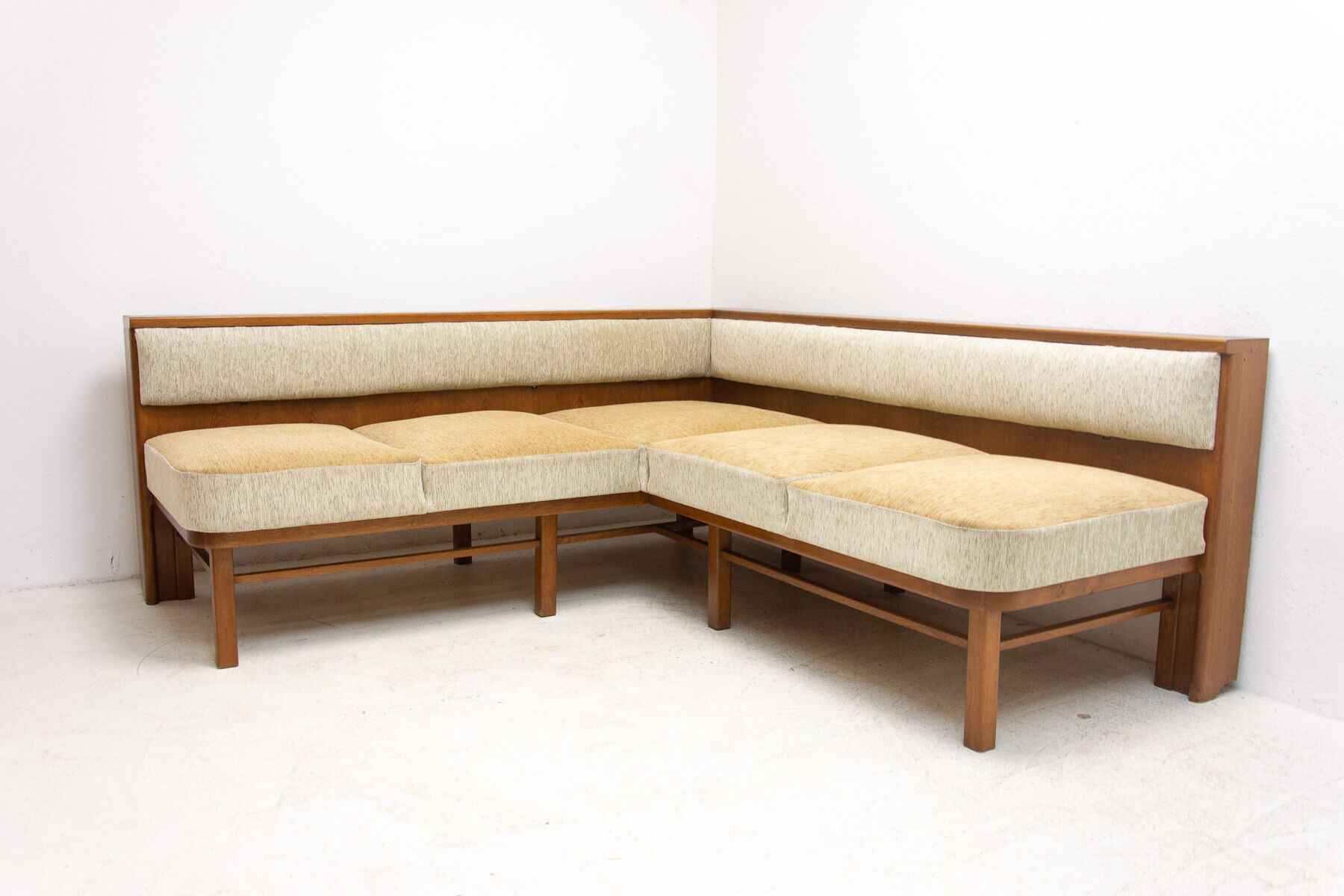 Functionalist dining room corner sofa, Czechoslovakia, 1930´s