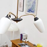 Suspension with 3 tulip lights