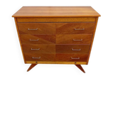 Vintage Scandinavian style drawer chest