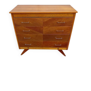 Commode à tiroirs vintage style scandinave