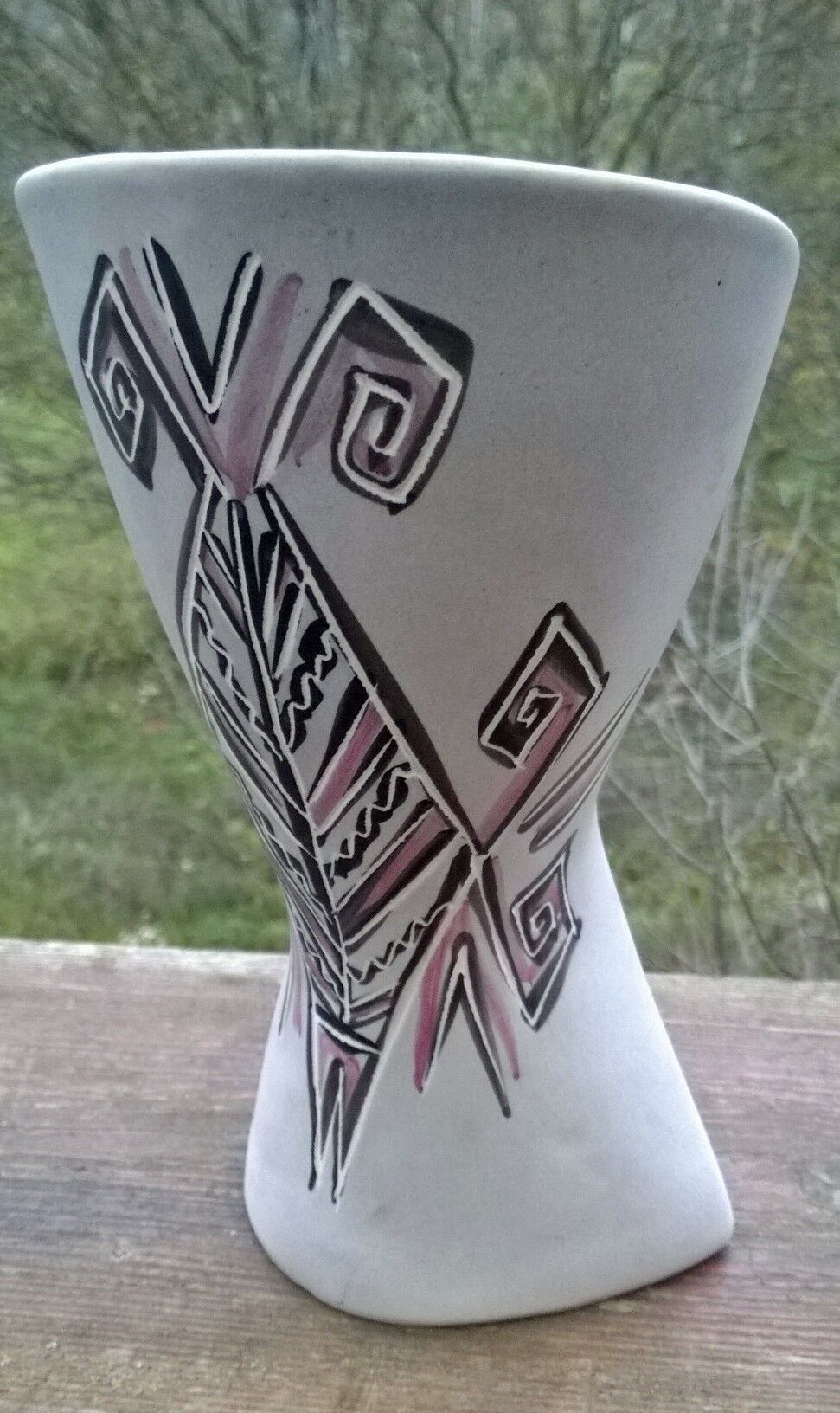 Vallauris ceramics vase