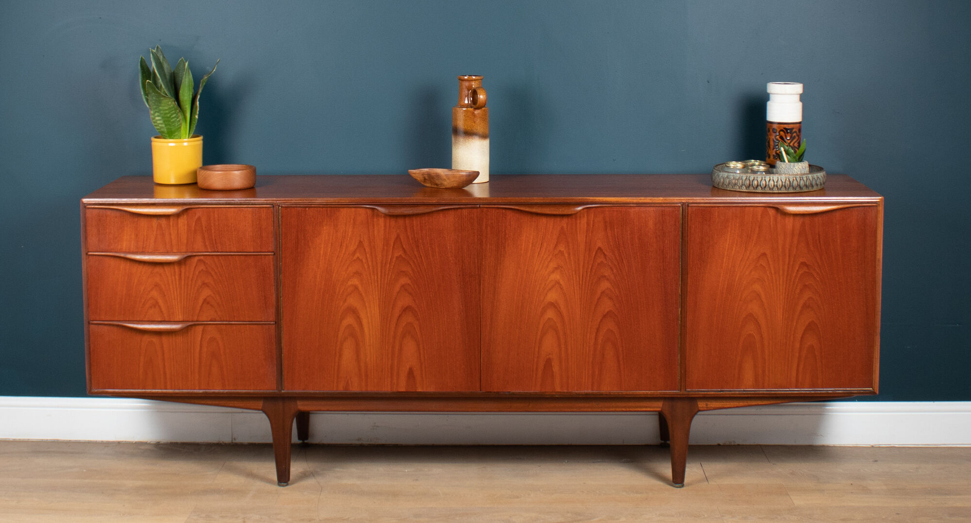 Restored Teak 1960s Retro Long Mcintosh of Kirkcaldy Dunvegan Sideboard Tom Robertson