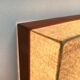 Mid-Century Minimalist Cocoon Ceiling Lamp in Teak, 1960s
