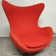 Scandinavian Egg Chair Arne Jacobsen for Fritz Hansen Mid-Century