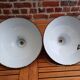 Industrial enamelled sheet metal bowls
