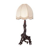 Floor lamp, floor lamp, vine vine and lampshade, large living room lamp, chalet, countryside