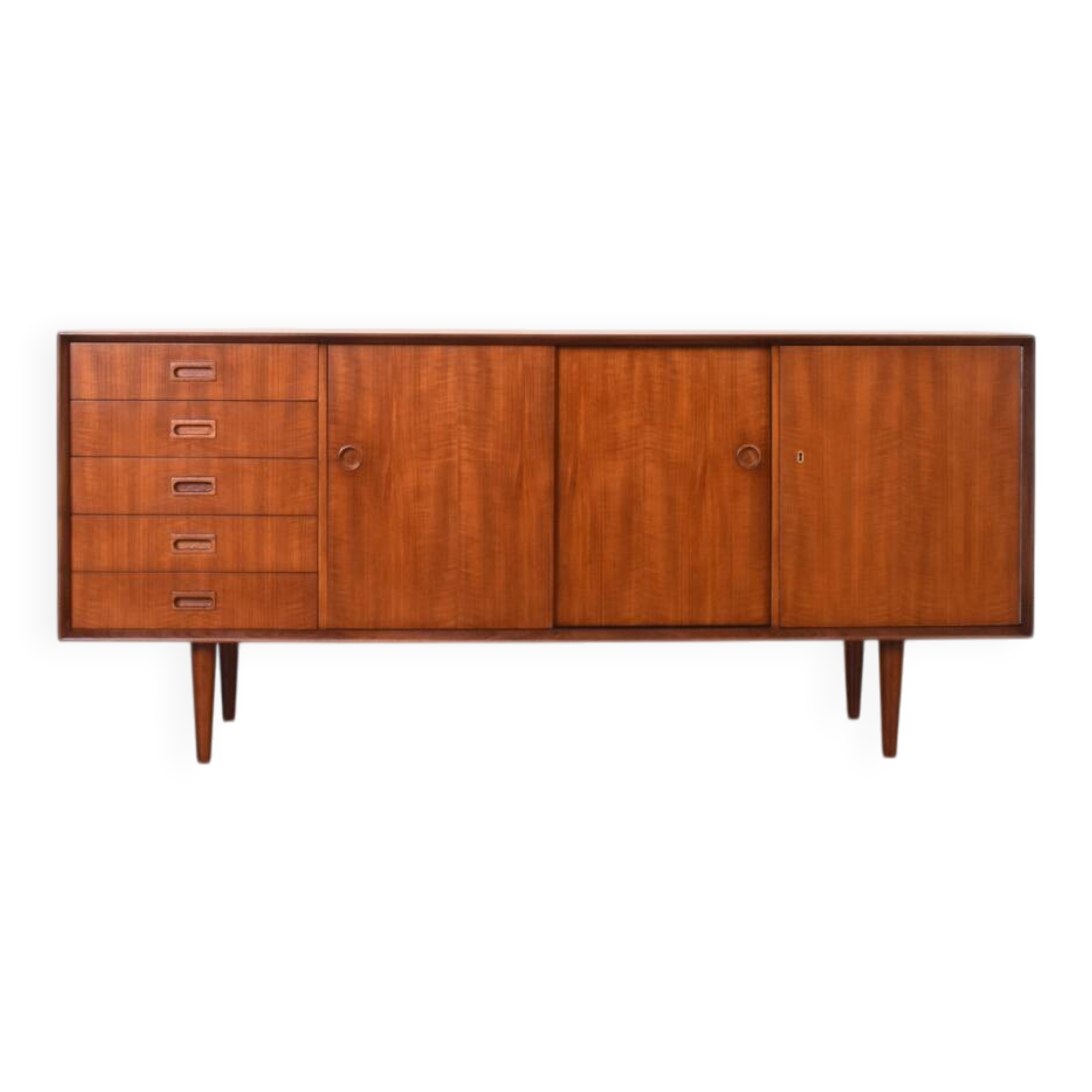 Mid-Century Danish Teak Sideboard, 1960s.