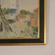 Original Oil on Canvas – “Village” (Attributed to H. Benneth) – Framed