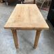 Solid oak side table