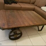 Table basse industrielle
