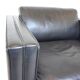Knoll Studio Line set of 2 leather armchairs by Jürgen Lange