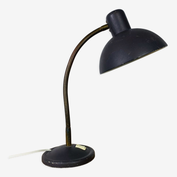 Desk lamp 50s metal gray