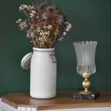 Art Deco marble foot lamp