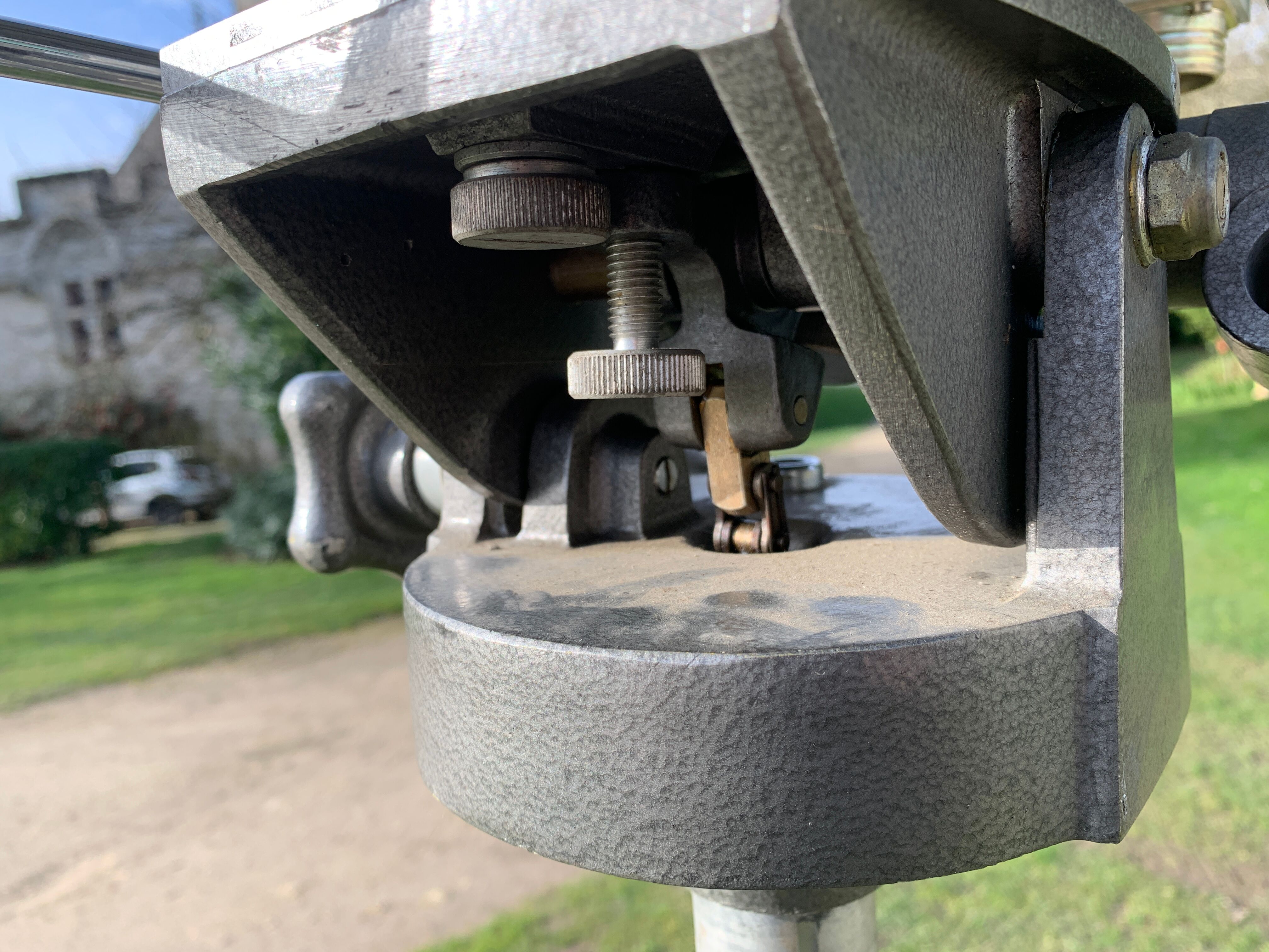 Camera set TV on foot year 60