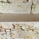 Pair of vintage garden wall shelves, circa 40's/50's