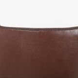 Pair of Italian Wingback Lounge armchairs Gio Ponti style, 1950's