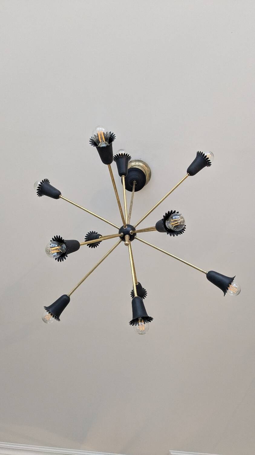 60s Sputnik Chandelier