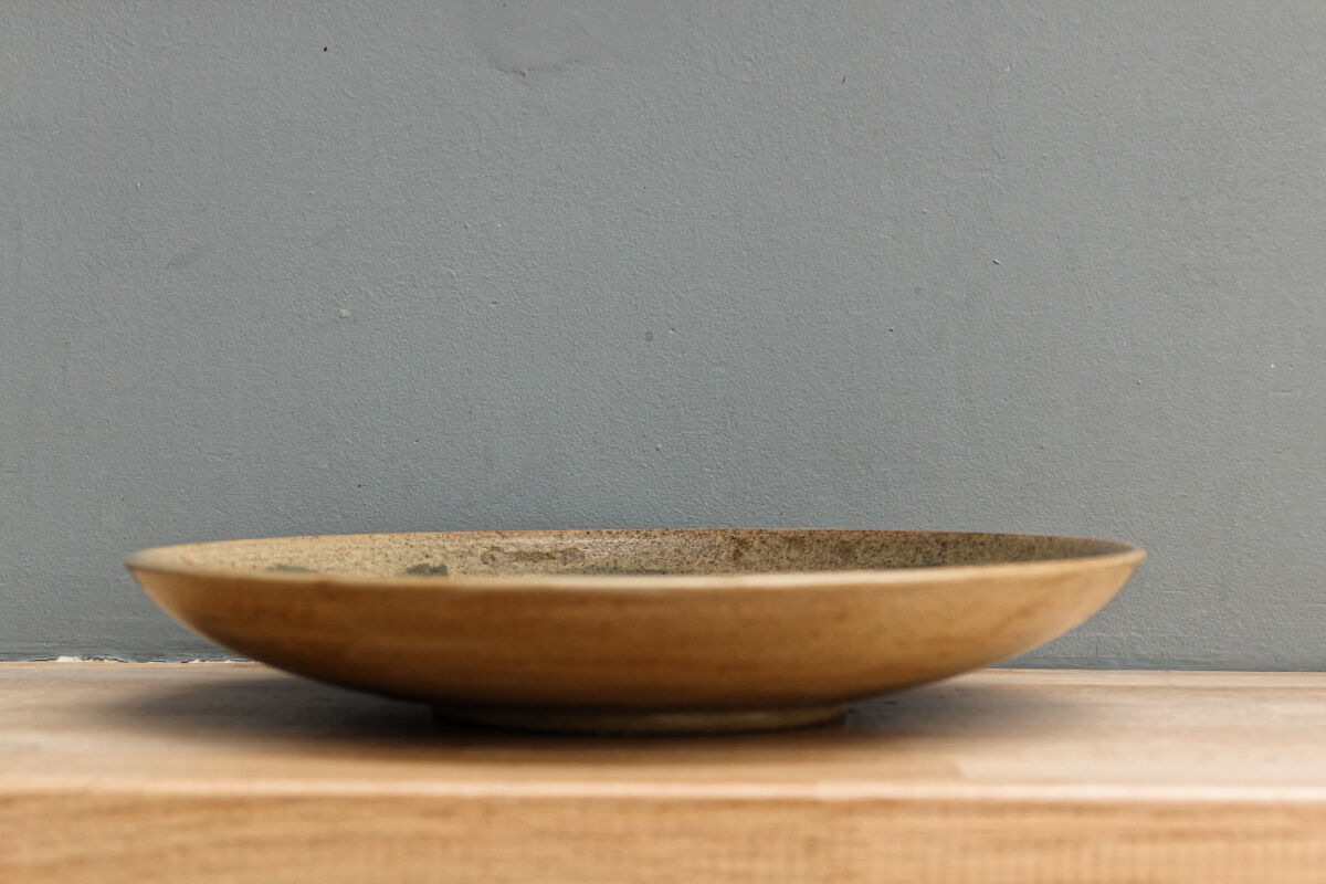 Plate in earthenware - rooster- Warluis France