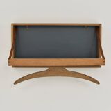 Authentic wall-mounted valet by Adam Hoff & Poul Østergaard for Virum Møbelsnedkeri, Denmark 1963.