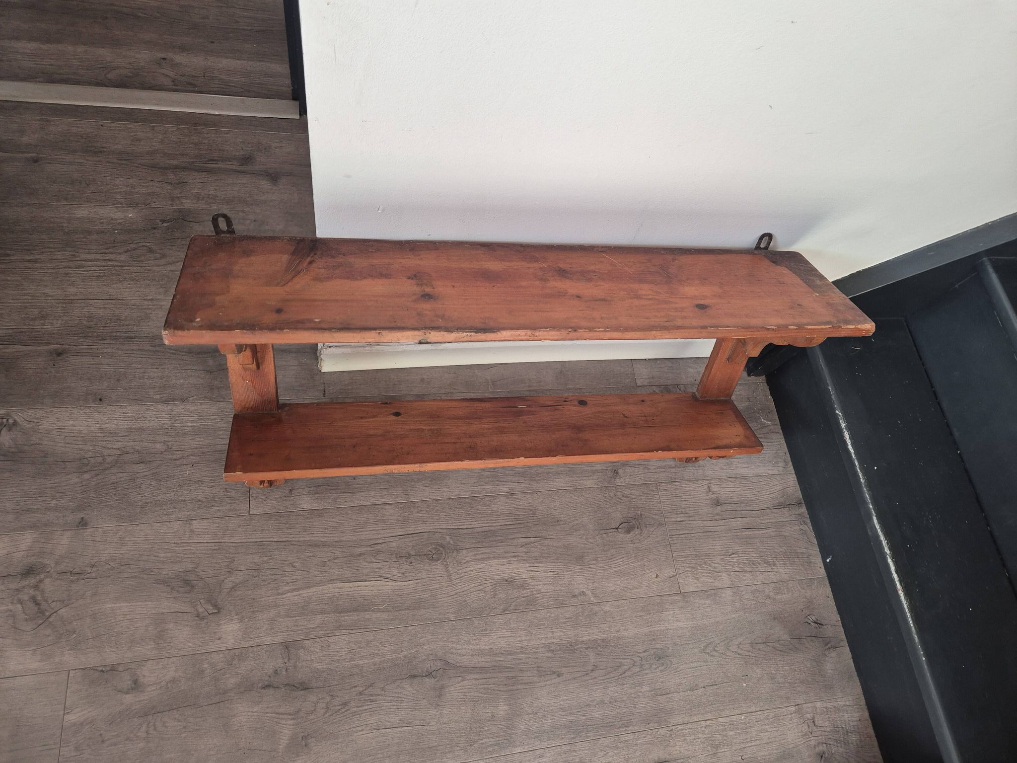 etagere murale vintage en bois meubles lichtenauer
