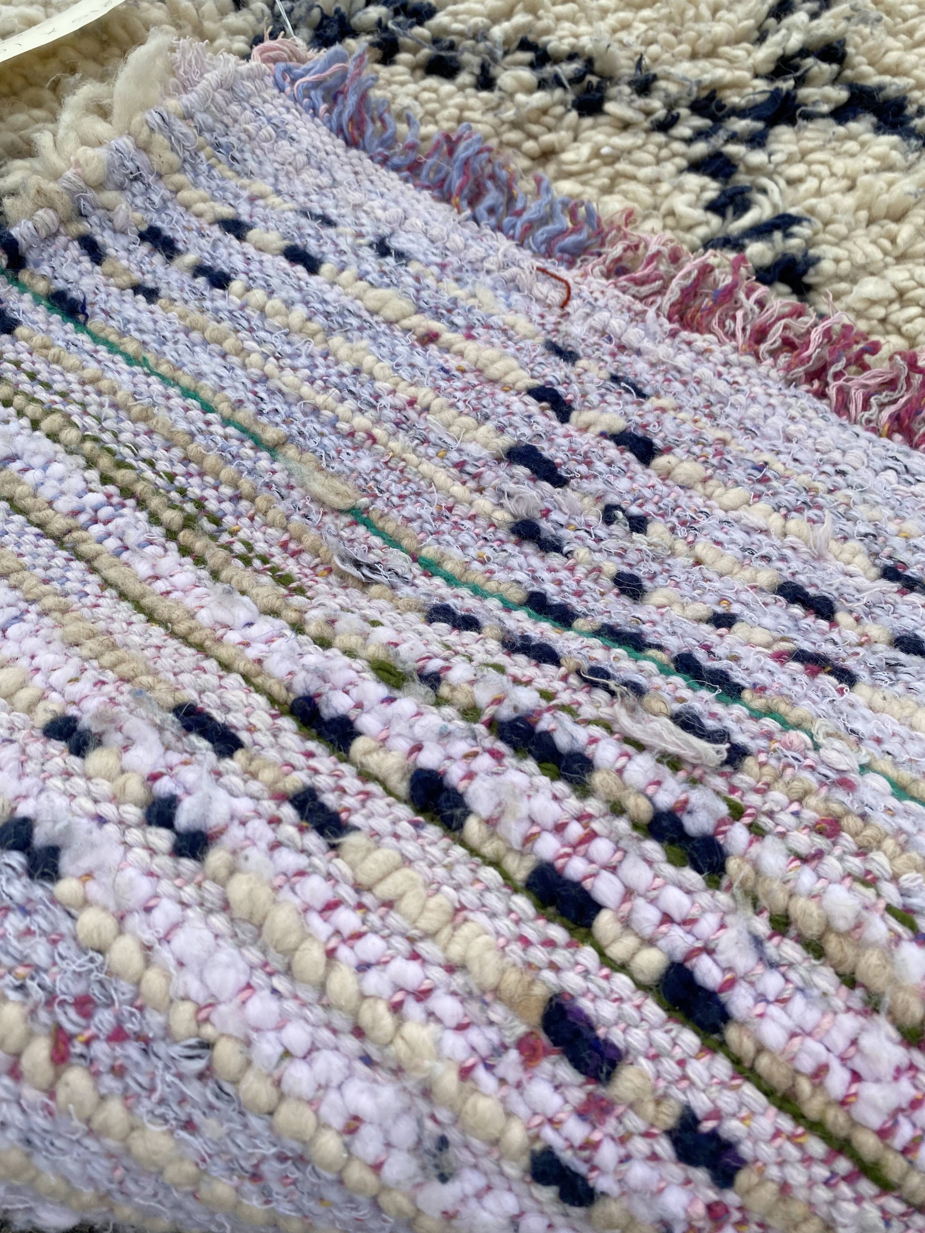 Berber carpet Beni Ouarain 100x210 cm