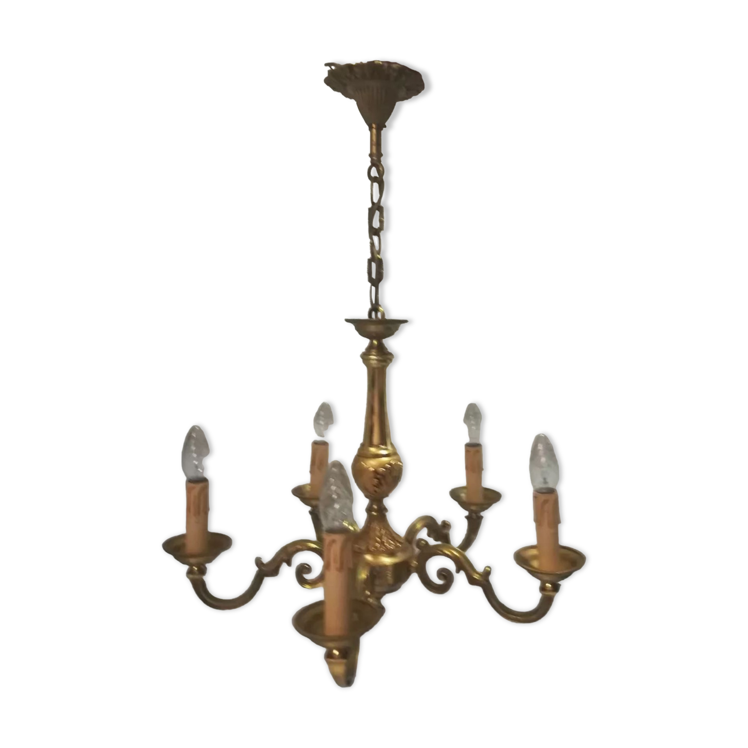 Lustre bronze Lumalux Paris