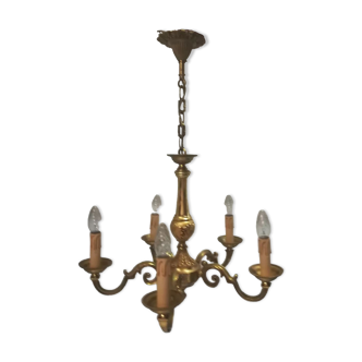 Bronze chandelier Lumalux Paris