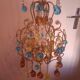 Lustre en cristal vintage
