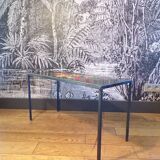 Table basse céramique Vallauris 1960