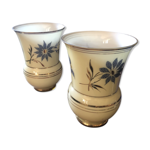 Paire de vase en cristal
