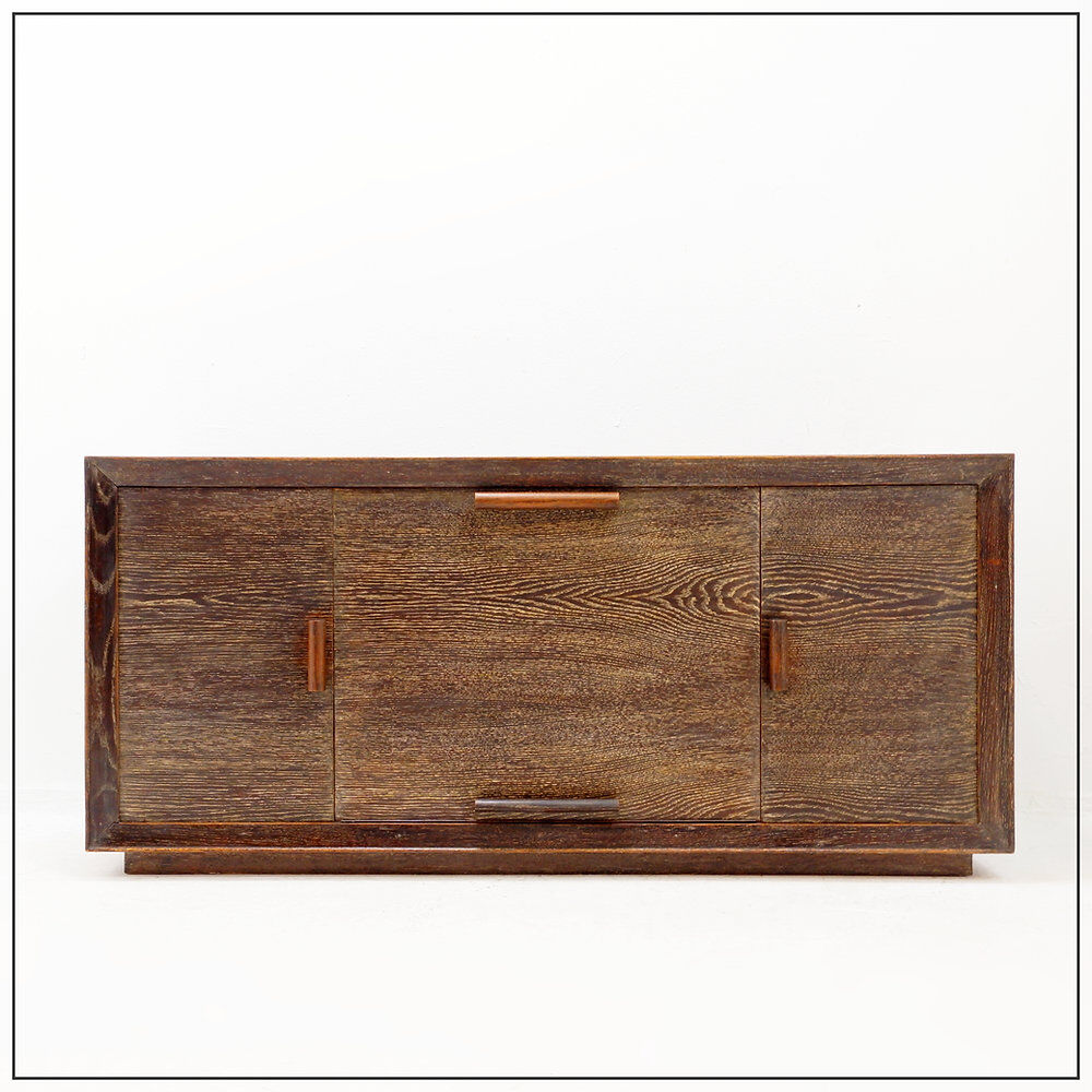 Wenge wood vintage sideboard - modernist style