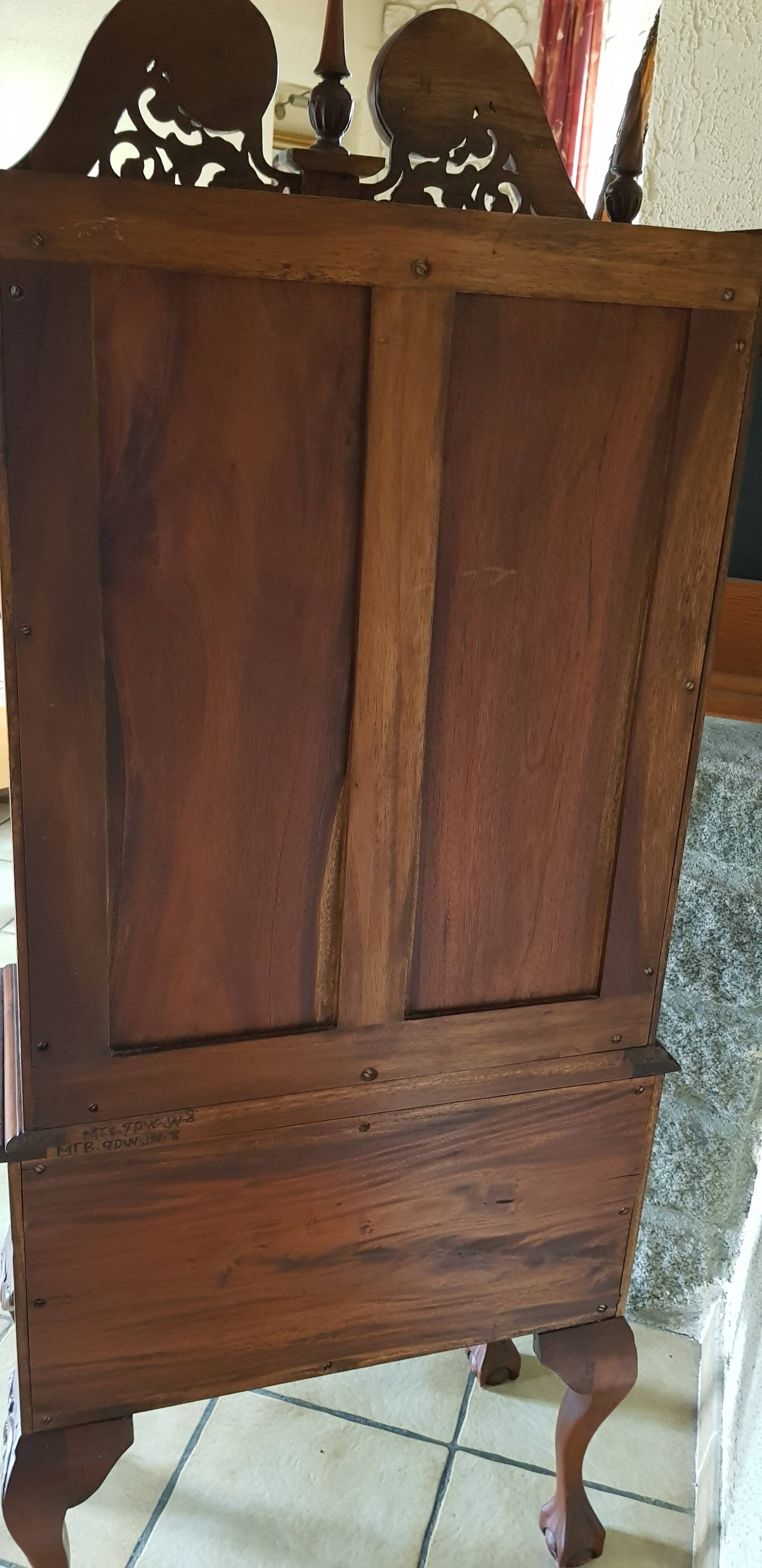 High chest of drawers