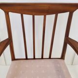 Pair of Scandinavian armchairs 1960 in teak